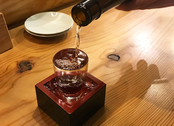 日本酒・銀盤